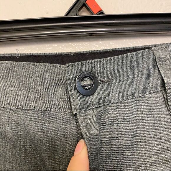 VOLCOM youth mens gray weathered skater surf Frickin Chino Short C0912030 7” -29 - Picture 6 of 12